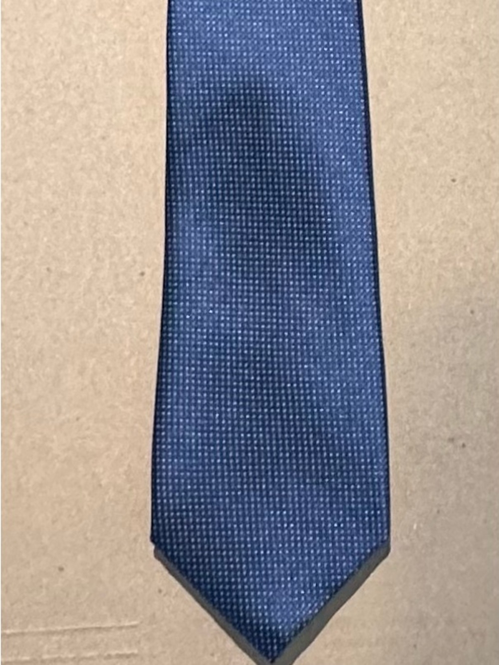 Classic Men's Navy Textured Tie - Banana Republic